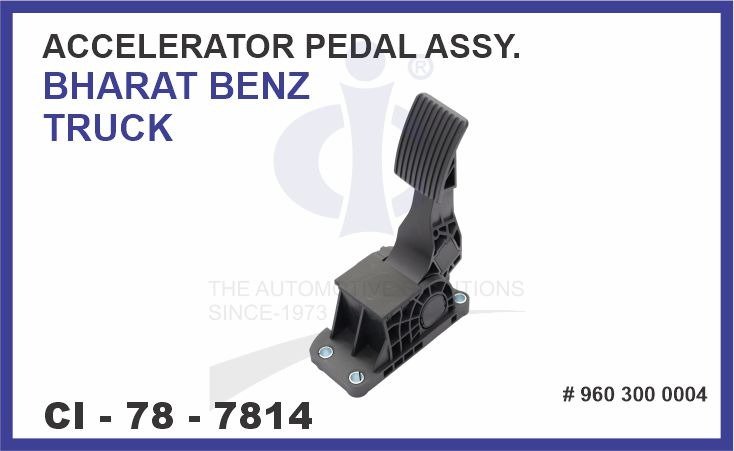 ACCELERATOR PEDAL ASSY BHARAT BENZ TRUCK